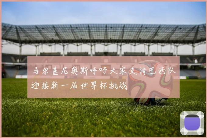 马尔基尼奥斯呼吁大家支持巴西队迎接新一届世界杯挑战