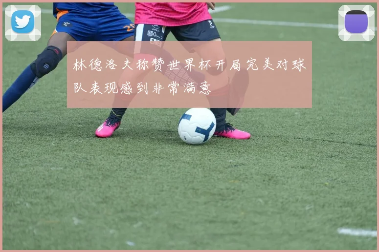 林德洛夫称赞世界杯开局完美对球队表现感到非常满意