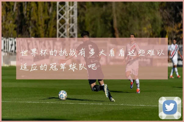 世界杯的挑战有多大看看这些难以适应的冠军球队吧